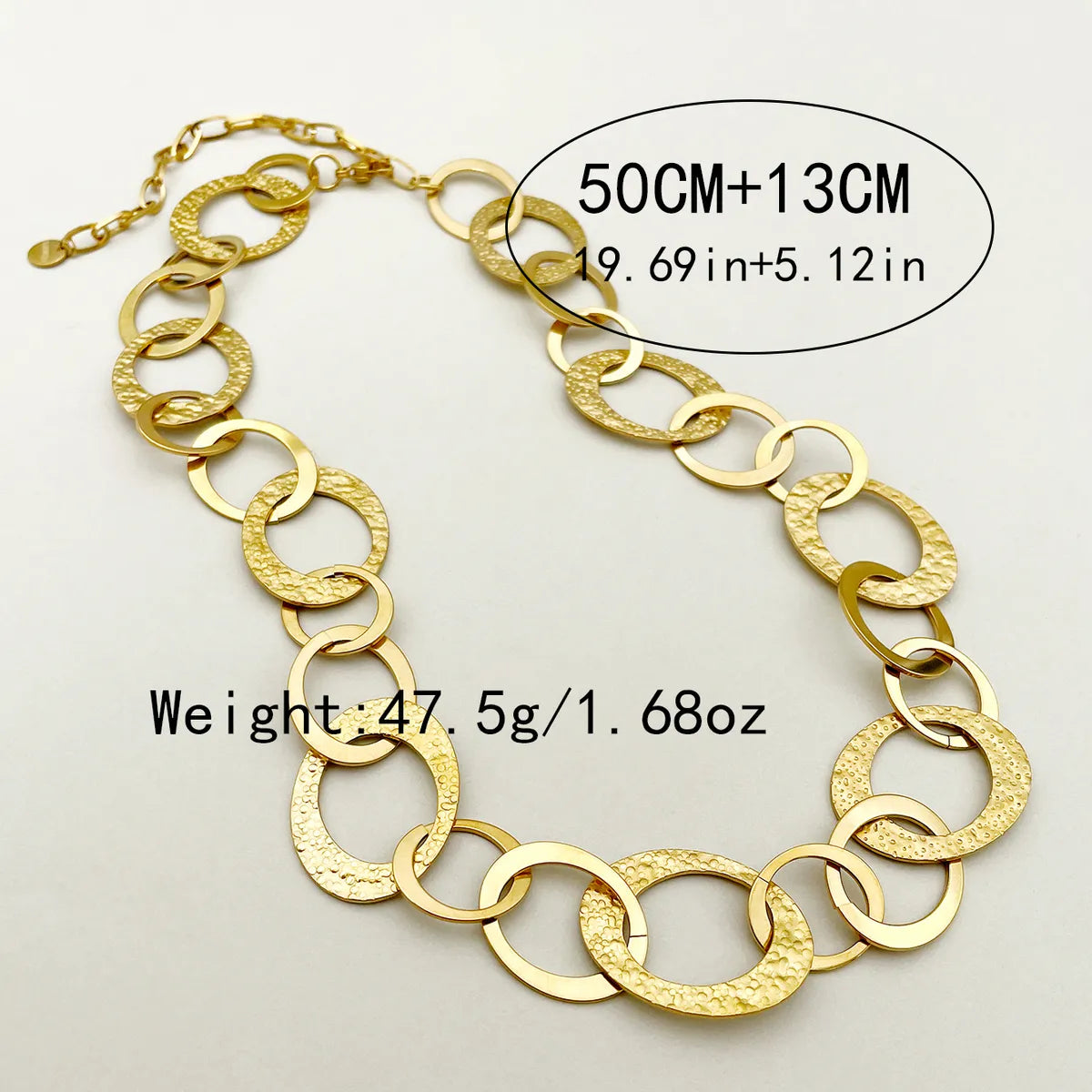 304 Stainless Steel 14K Gold Plated Simple Style Streetwear Plating Chains Print Necklace