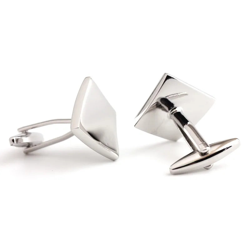 Simple Style Streetwear Geometric Copper Plating Men'S Cufflinks