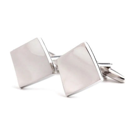 Simple Style Streetwear Geometric Copper Plating Men'S Cufflinks