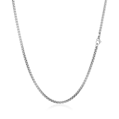 Wholesale Jewelry Simple Style Streetwear Solid Color 304 Stainless Steel Plating Necklace