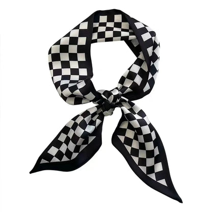 Simple Style Stripe Plaid Flower Cloth Printing Hair Band 1 Piece