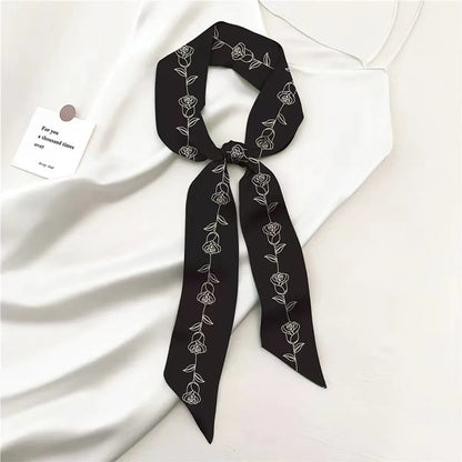 Simple Style Stripe Plaid Flower Cloth Printing Hair Band 1 Piece