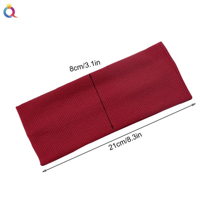 Simple Style Stripe Solid Color Cloth Hair Band 1 Piece