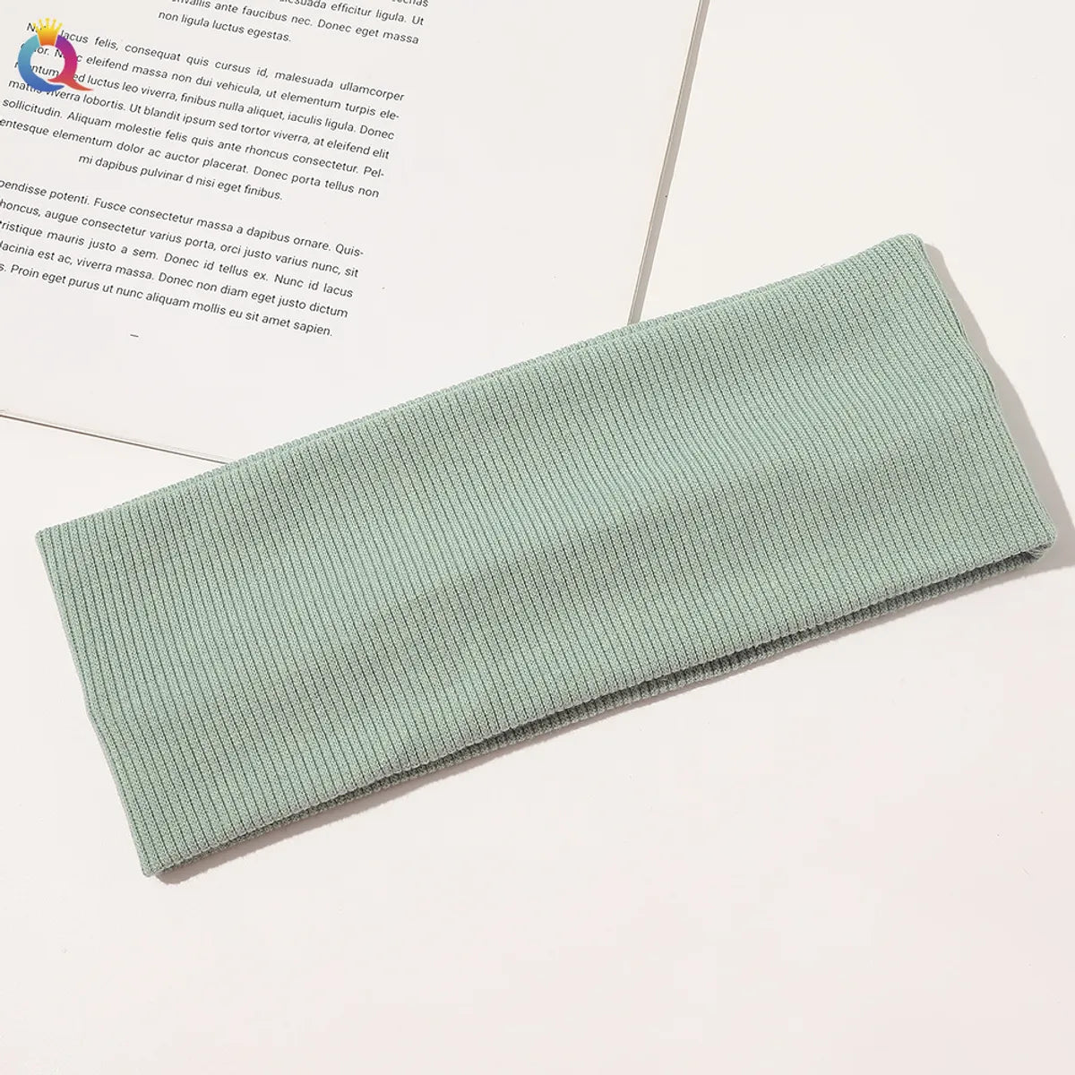 Simple Style Stripe Solid Color Cloth Hair Band 1 Piece