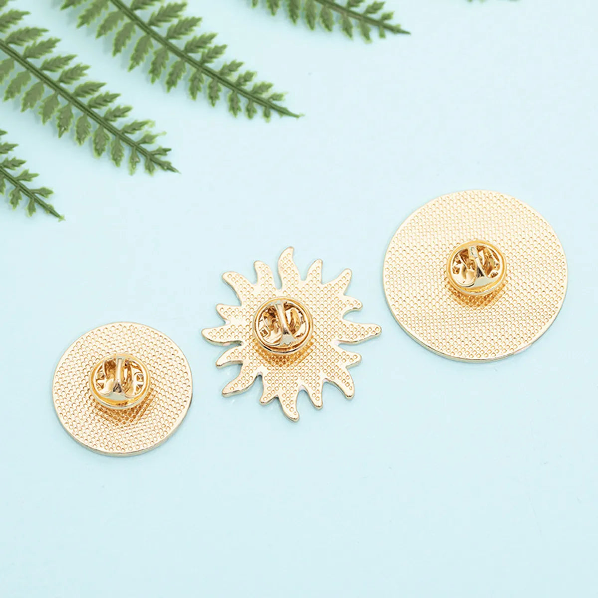 Simple Style Sun Alloy Enamel Unisex Brooches