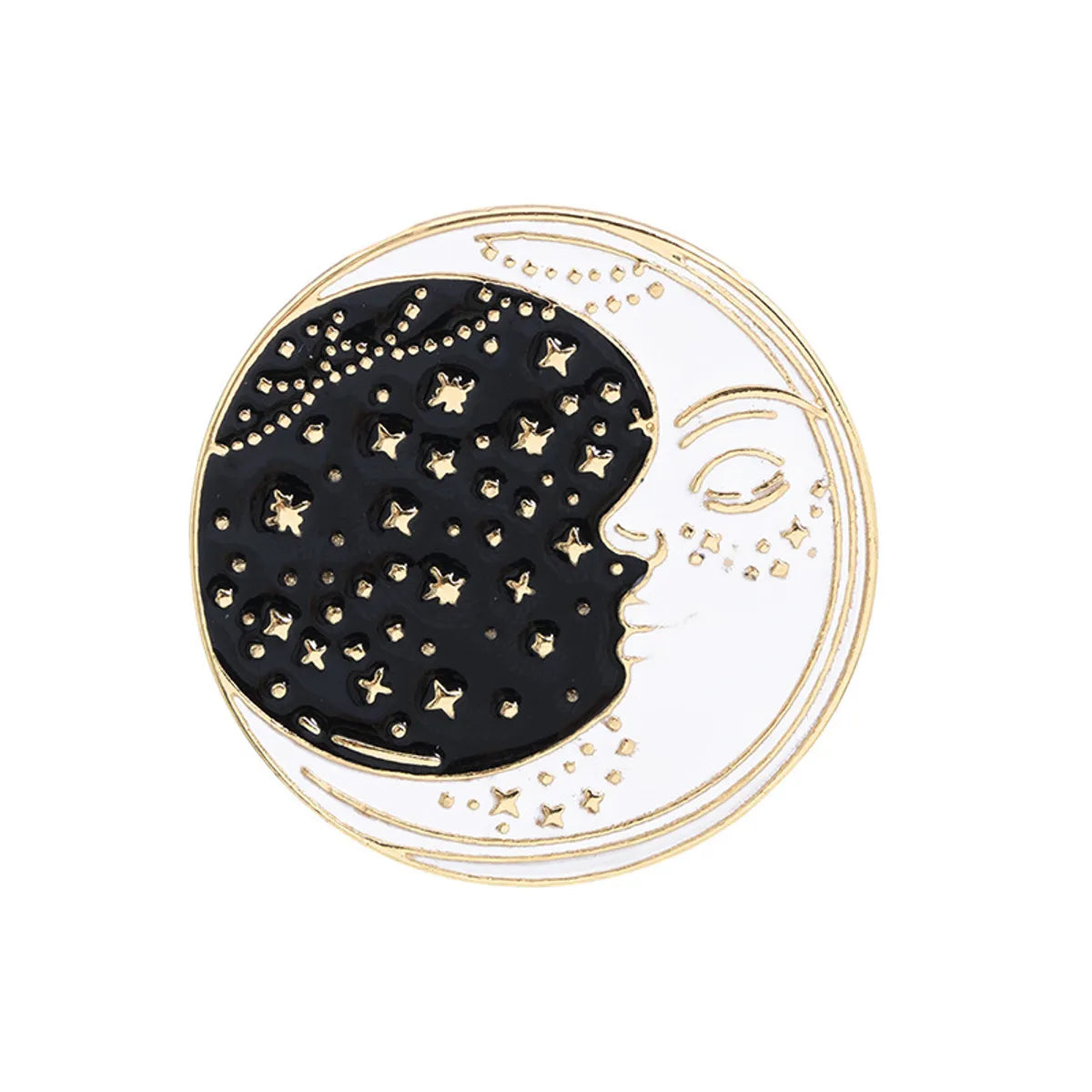 Simple Style Sun Alloy Enamel Unisex Brooches