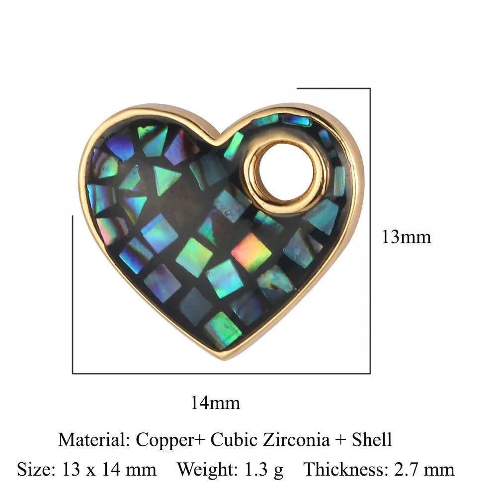 Simple Style Sun Heart Shape Butterfly Copper Plating Inlay Zircon Gold Plated Silver Plated Jewelry Accessories