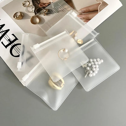 Simple Style Transparent EVA Jewelry Packaging Bags