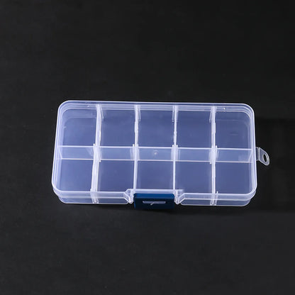 Simple Style Transparent Plastic Jewelry Boxes