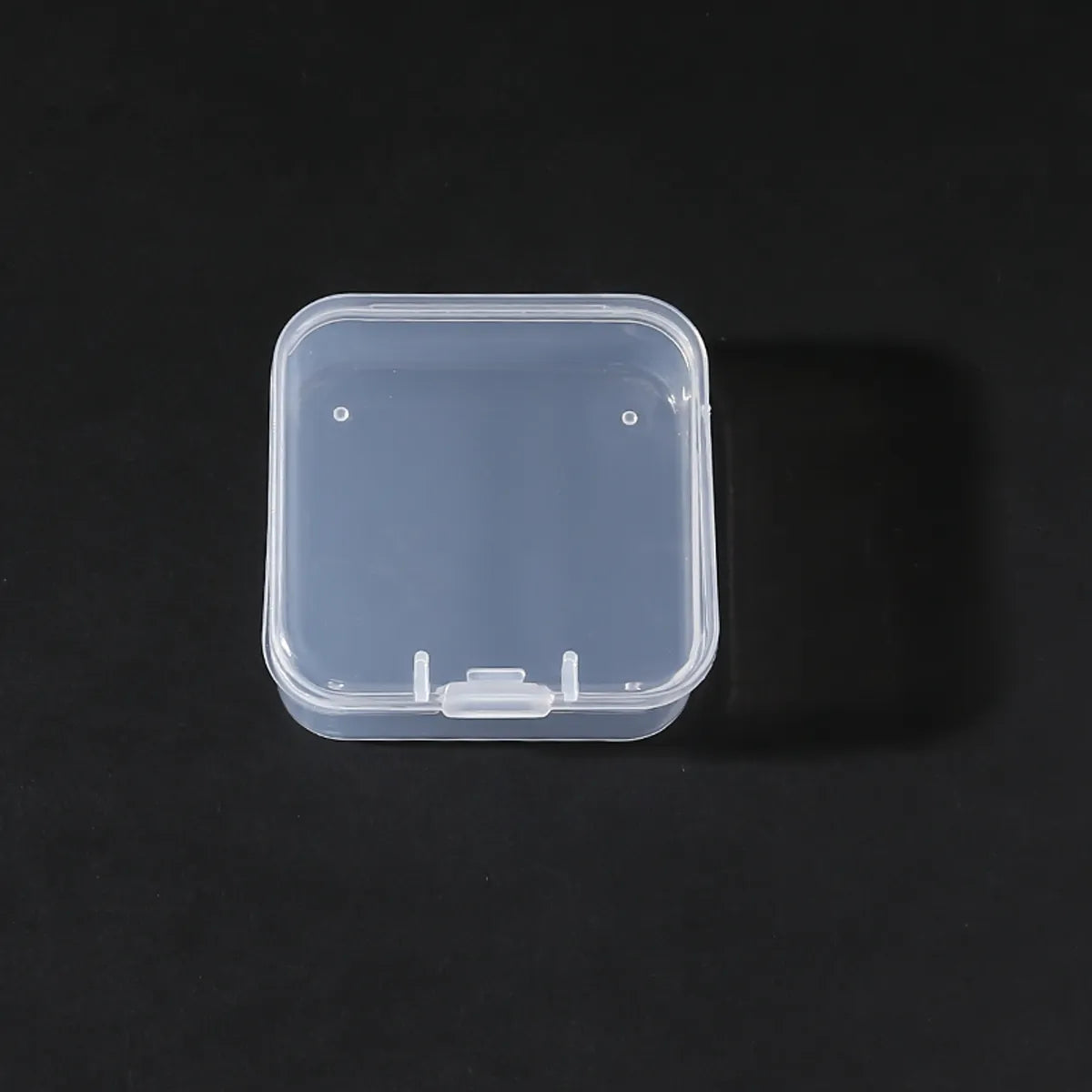 Simple Style Transparent Plastic Jewelry Boxes