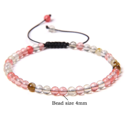 Simple Style U Shape Natural Stone Bracelets 1 Piece