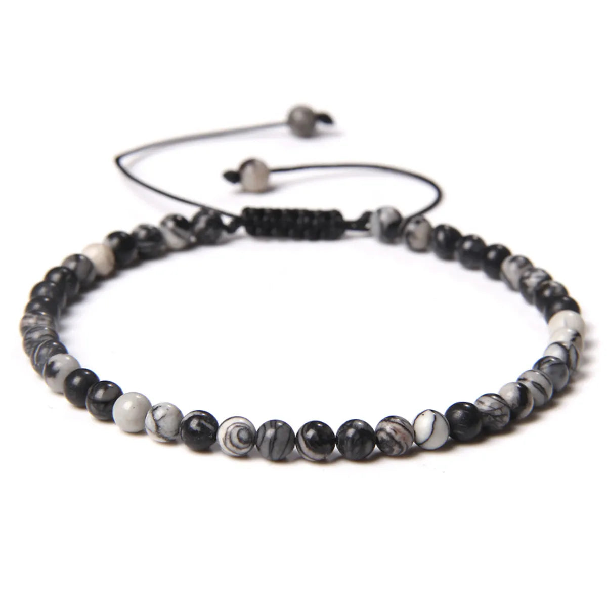 Simple Style U Shape Natural Stone Bracelets 1 Piece