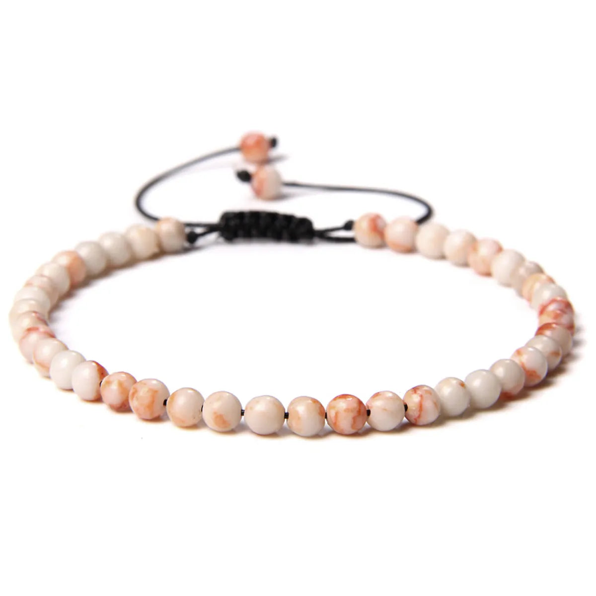 Simple Style U Shape Natural Stone Bracelets 1 Piece