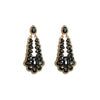 Simple Style Water Droplets Alloy Plating Inlay Rhinestones Glass Gold Plated Silver Plated Women'S Drop Earrings