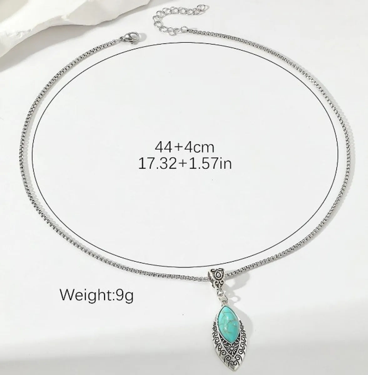 Simple Style Water Droplets Alloy Plating Inlay Turquoise Women's Jewelry Set