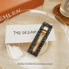 Women'S Simple Style Water Droplets Rectangle Arylic Sequins Hair Clip