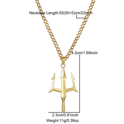 Stainless Steel Simple Style Plating Pendant Necklace