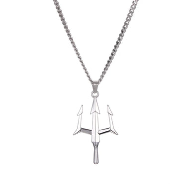 Stainless Steel Simple Style Plating Pendant Necklace