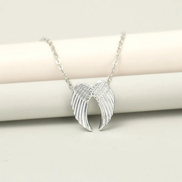 Simple Style Wings Alloy Women's Necklace 1 Piece