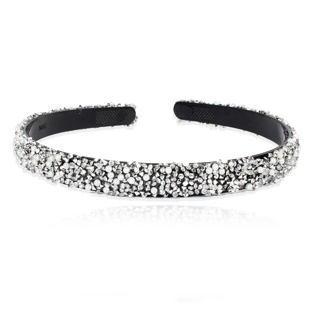 Women'S Lady Semicircle Rhinestone