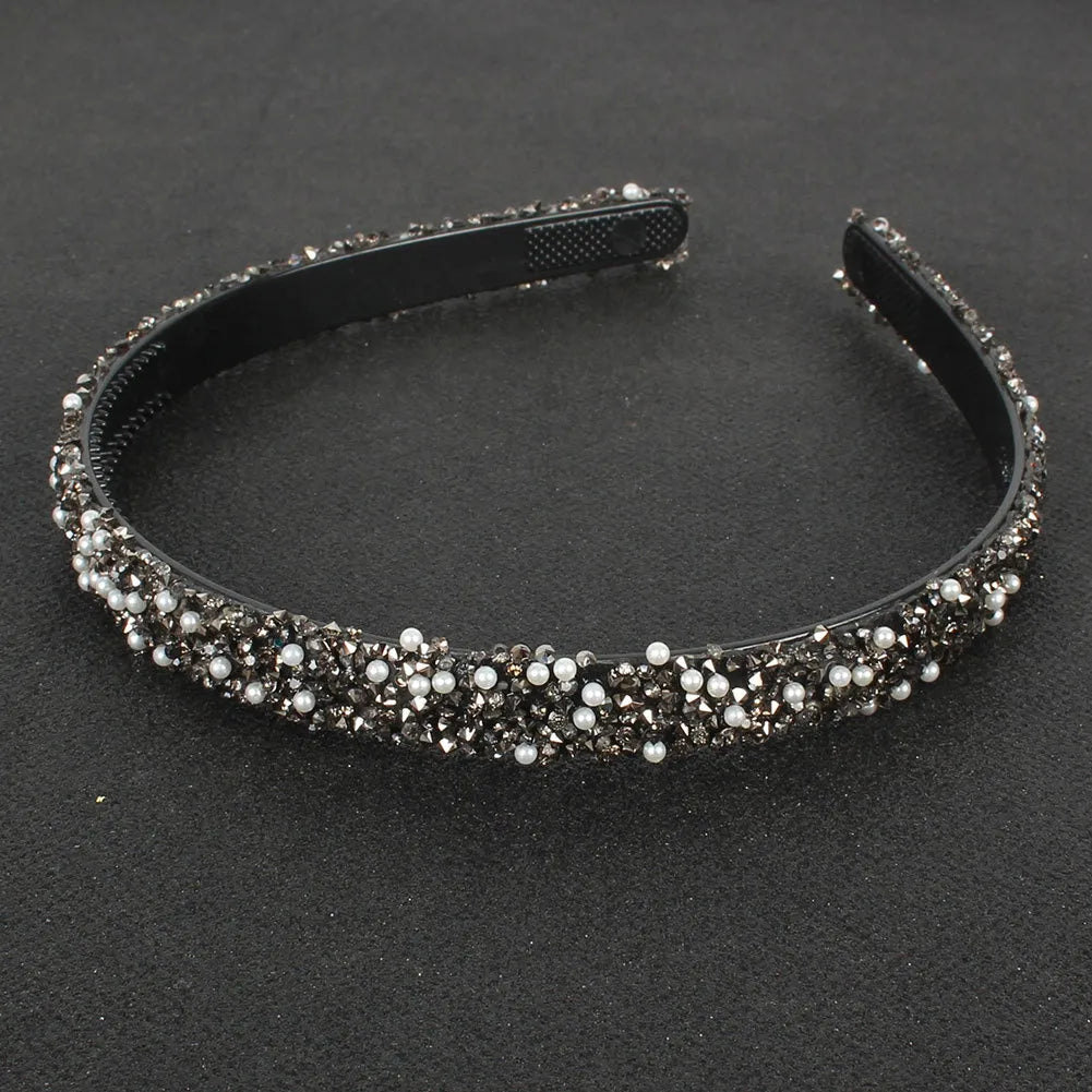 Women'S Lady Semicircle Rhinestone