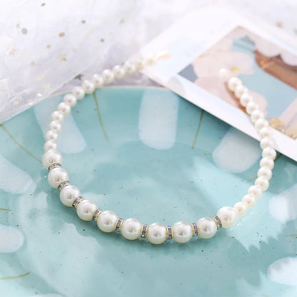 Simple Wave Pearl Headband