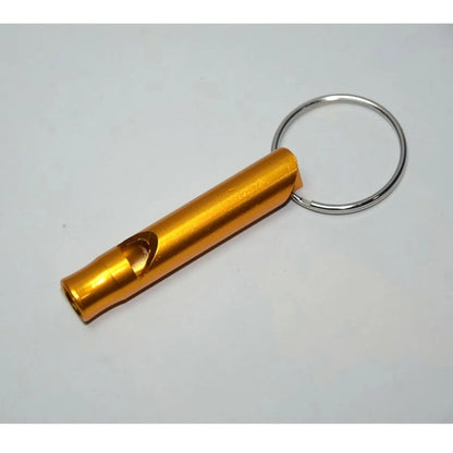 Small Aluminum Alloy Whistle Rescuing Whistle Whistle Referee Training Whistle Outdoor Supplies Portable Aluminum Alloy Whistle