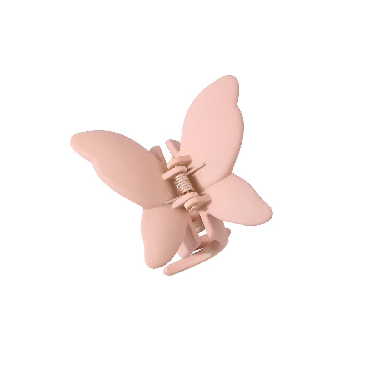 Solid Color Butterfly  Arenaceous Paint Personality Hair Clip Multicolors