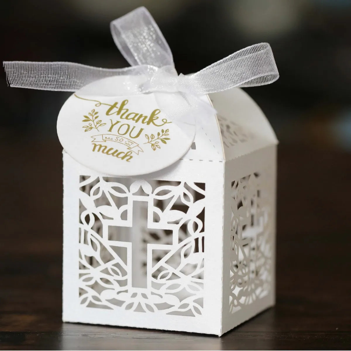 Solid Color Wedding Party Candy Box