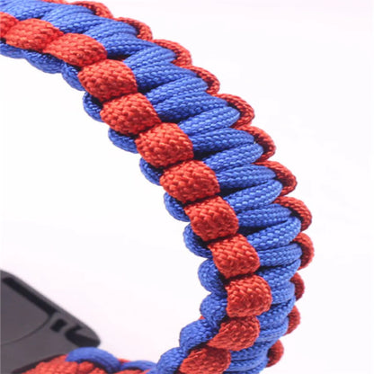 Sports Geometric Stainless Steel Nylon Knitting Unisex Bracelets