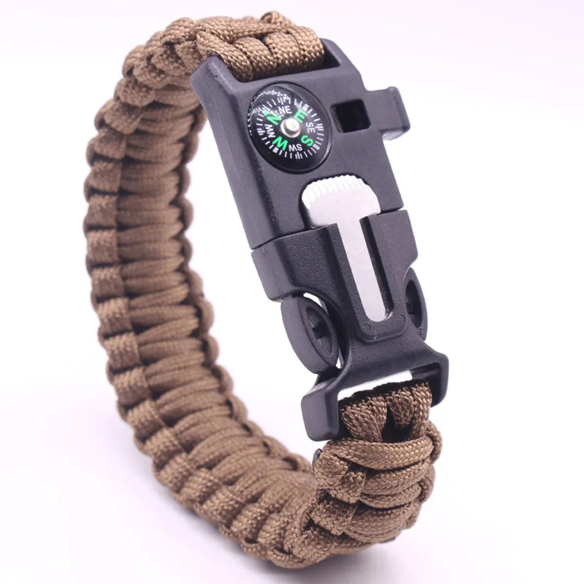 Sports Geometric Stainless Steel Nylon Knitting Unisex Bracelets