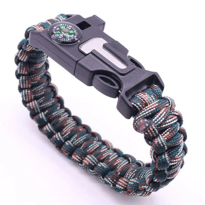 Sports Geometric Stainless Steel Nylon Knitting Unisex Bracelets