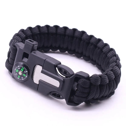 Sports Geometric Stainless Steel Nylon Knitting Unisex Bracelets