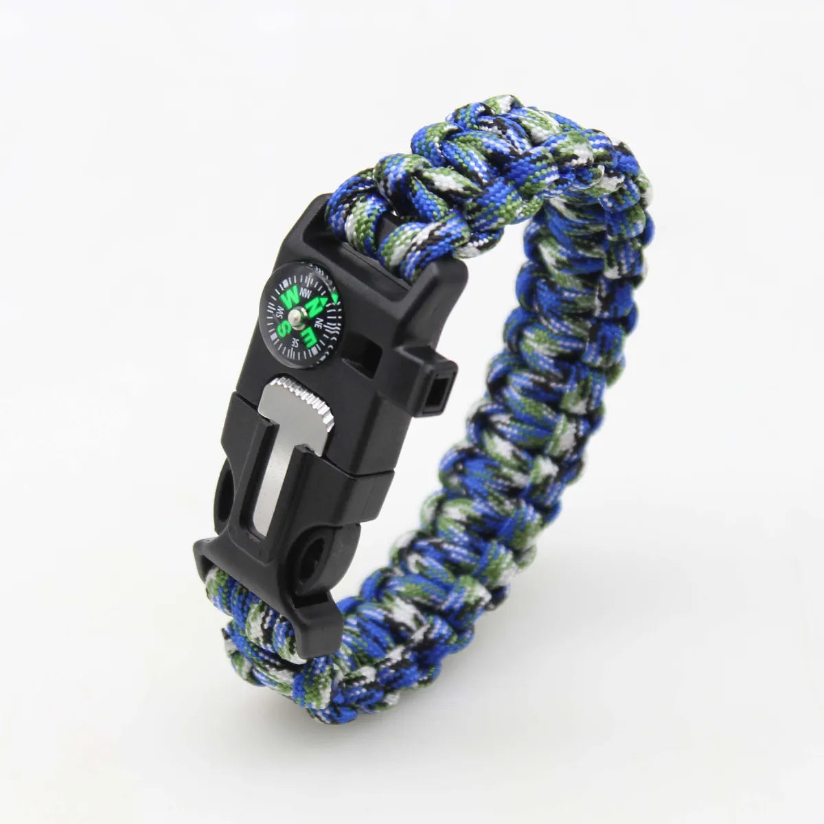 Sports Geometric Stainless Steel Nylon Knitting Unisex Bracelets