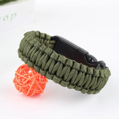 Sports Geometric Stainless Steel Nylon Knitting Unisex Bracelets