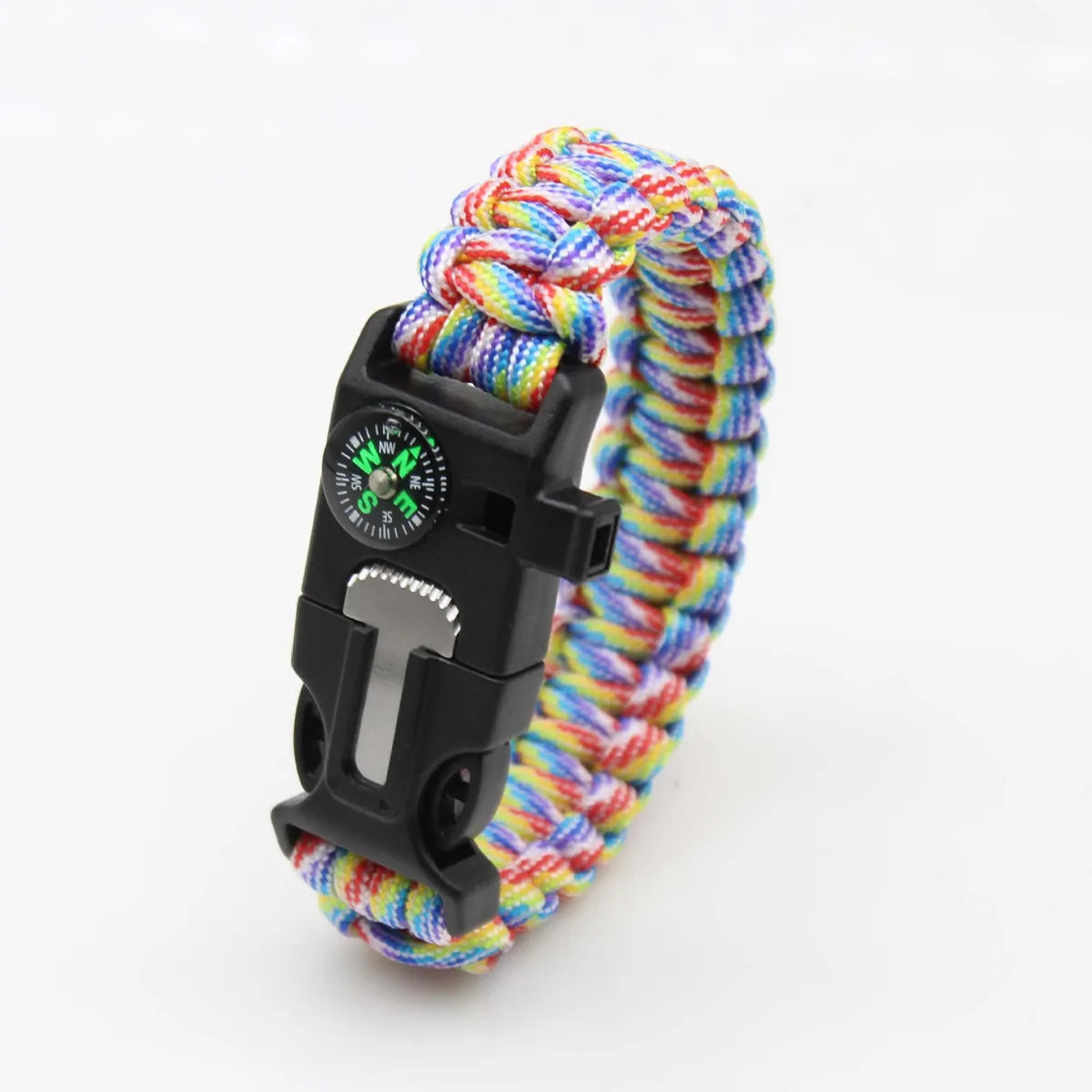 Sports Geometric Stainless Steel Nylon Knitting Unisex Bracelets