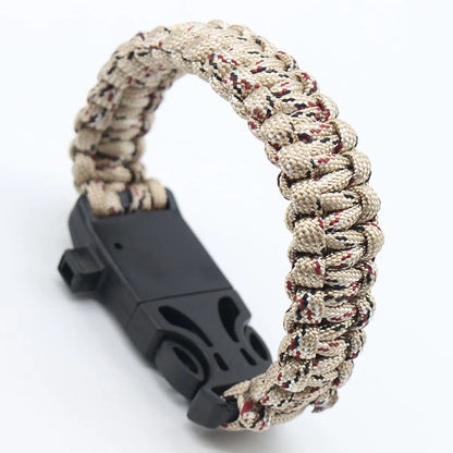 Sports Geometric Stainless Steel Nylon Knitting Unisex Bracelets