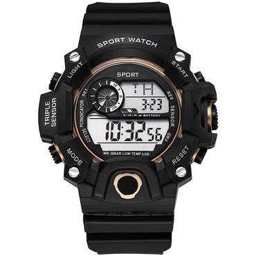 Sports Solid Color Electronic Men'S Watches