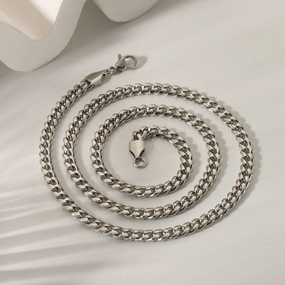 Stainless Steel Casual Simple Style Geometric Necklace