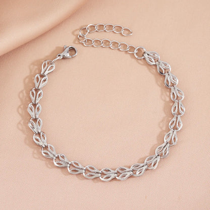 Stainless Steel IG Style Classic Style Irregular Plating Bracelets