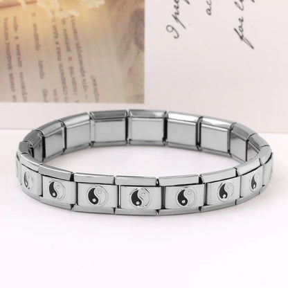 1 Piece Stainless Steel Gossip Bracelet Module Accessories