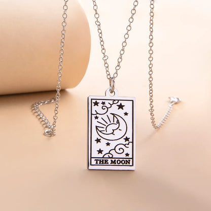 Stainless Steel Tarot Necklace