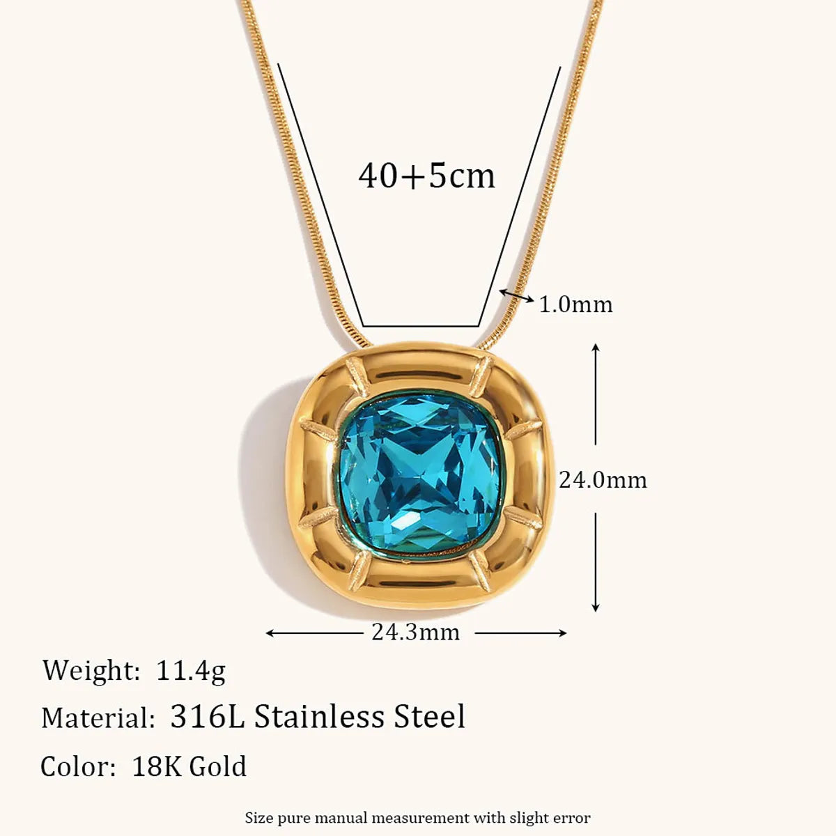 Stainless Steel Titanium Steel 18K Gold Plated Casual Simple Style Geometric Zircon Rings Earrings Necklace