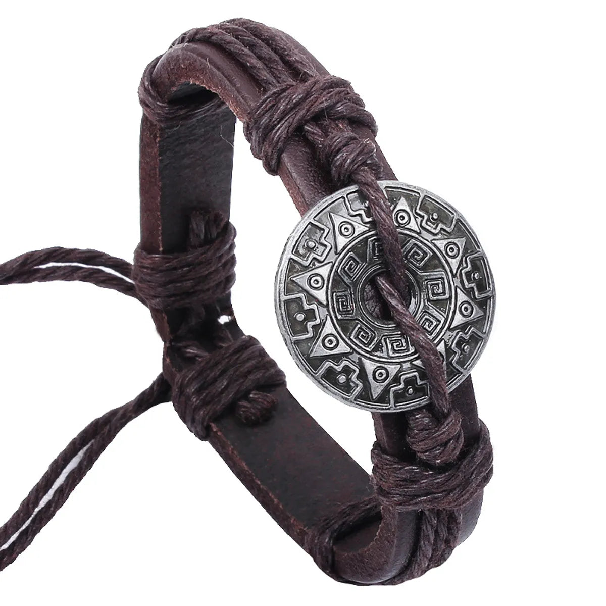 Star Anise Chinese Element Retro Leather Bracelet Wholesale