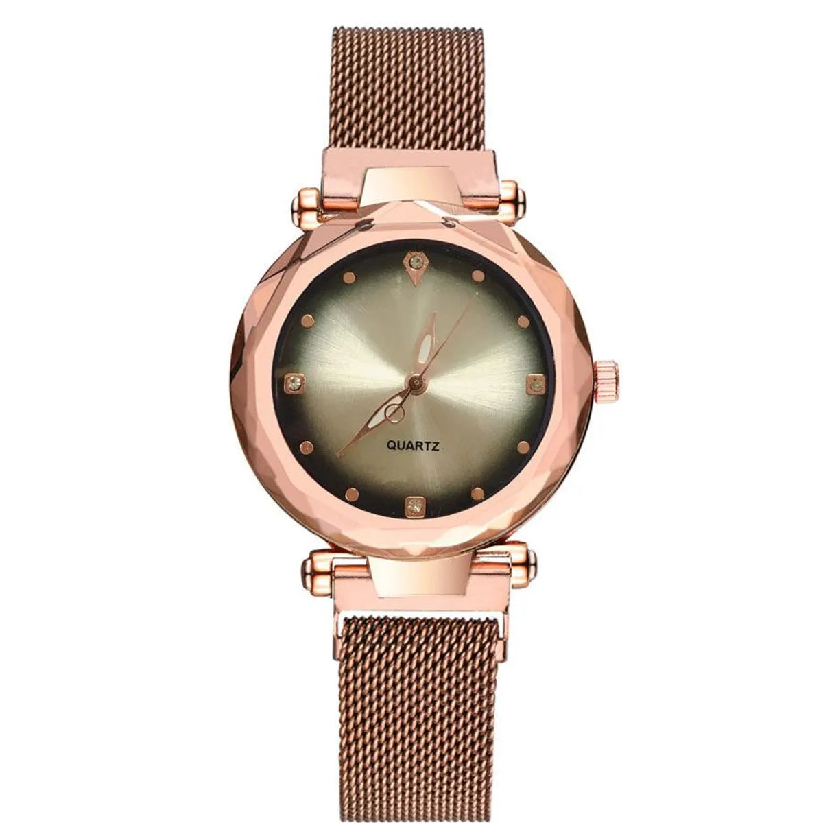 Starry Sky Female Watch Magnetite Magnet Milan Mesh Belt Watch Explosion Models Diamond-Set British Ladies Fashion Watch