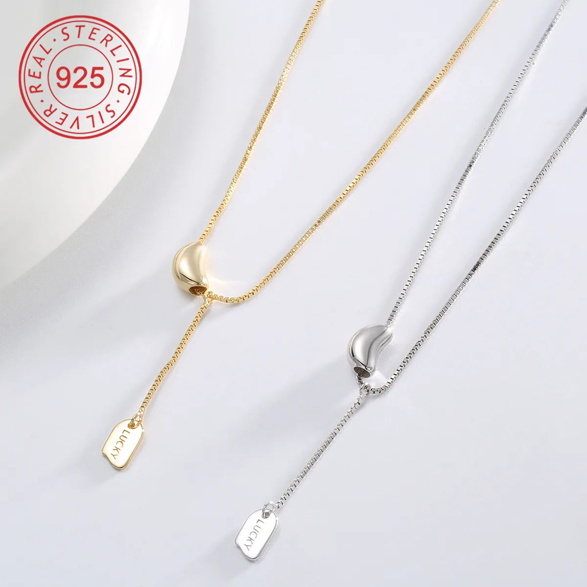 Sterling Silver 14K Gold Plated 18K Gold Plated Basic Modern Style Classic Style Inlay Geometric Solid Color Artificial Pearls Zircon Pendant Necklace