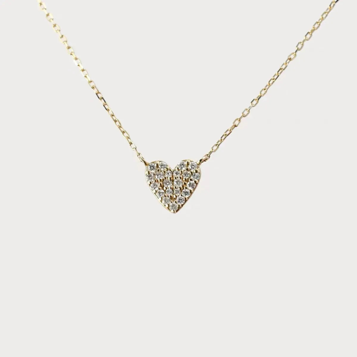 Sterling Silver Heart Shape Pendant Necklace