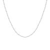 Sterling Silver Plating Geometric Necklace