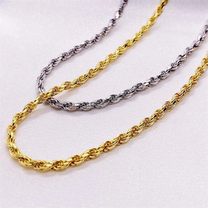 Sterling Silver Simple Style Solid Color Plating Necklace