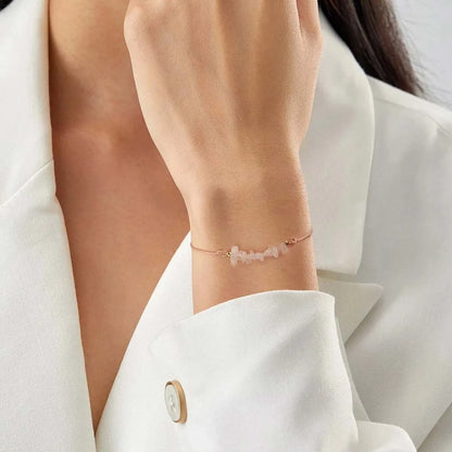 Sterling Silver White Gold Plated Casual Simple Style Irregular Geometric Bracelets